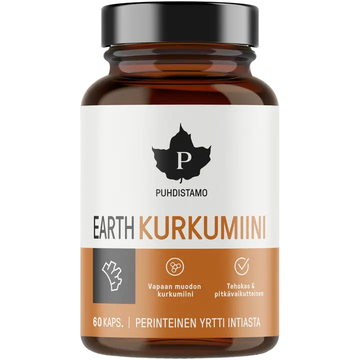 Puhdistamo Earth Kurkumiini 60 kaps.