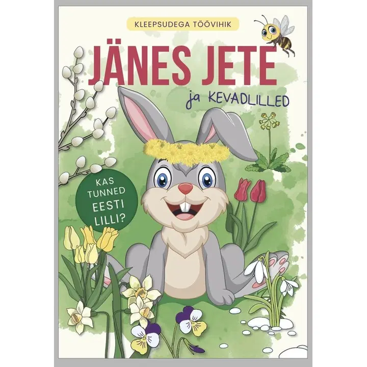 Jänes jete ja kevadlilled