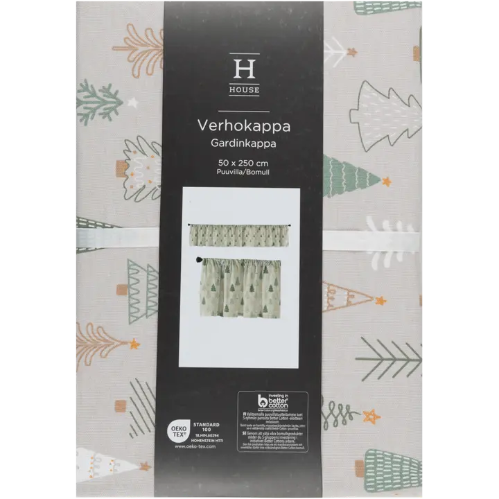 House verhokappa Christmas tree 250x50 cm