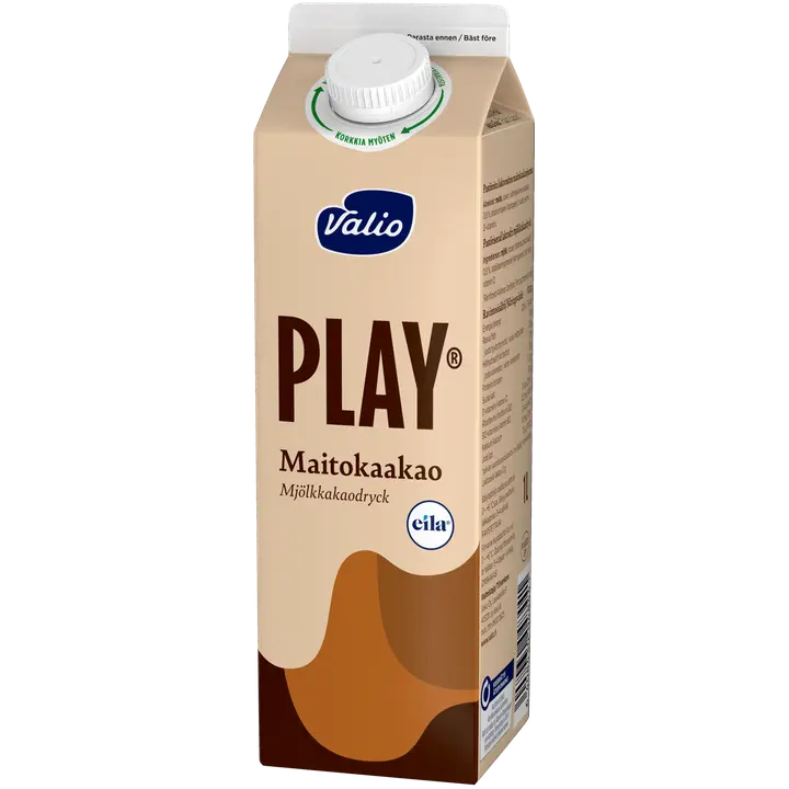 Valio Play® maitokaakaojuoma 1 l laktoositon