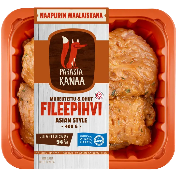 Naapurin Maalaiskanan mureutettu ohutfilee, Asian style 400g