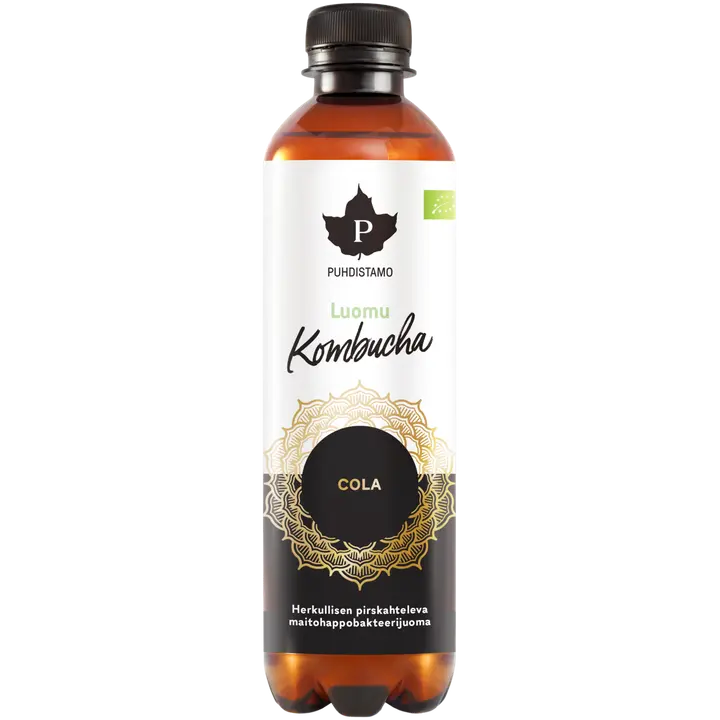 Puhdistamo Luomu Kombucha Cola 370 ml
