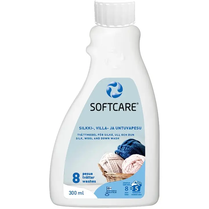 Softcare Silkki-,Villa-ja Untuvapesu 300 ml