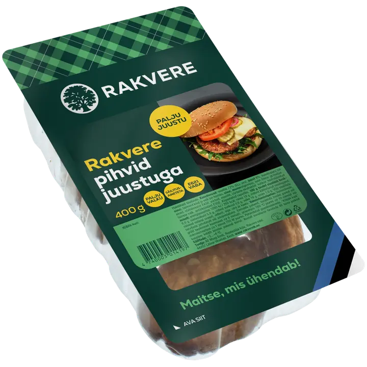 Rakvere Pihvid Juustuga 400 G