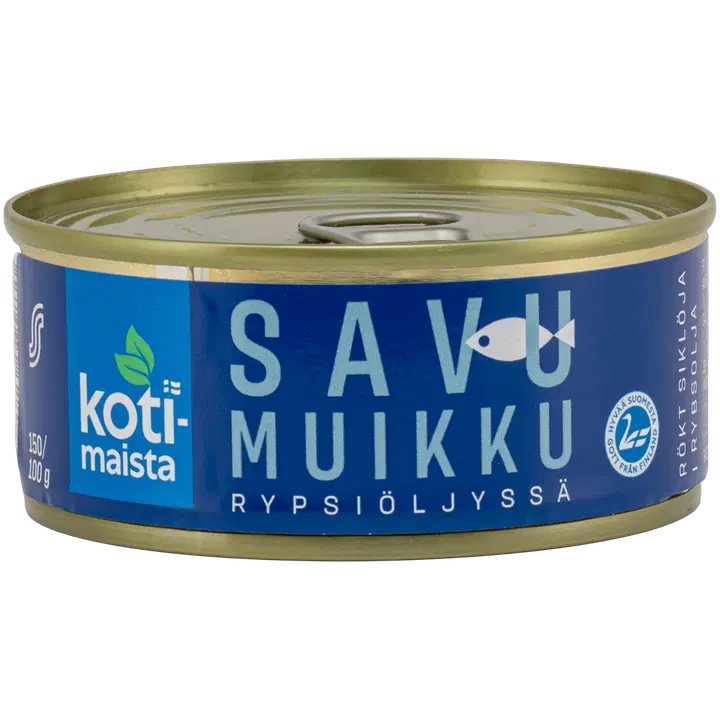 Kotimaista Savumuikku öljyssä 150 g/100 g