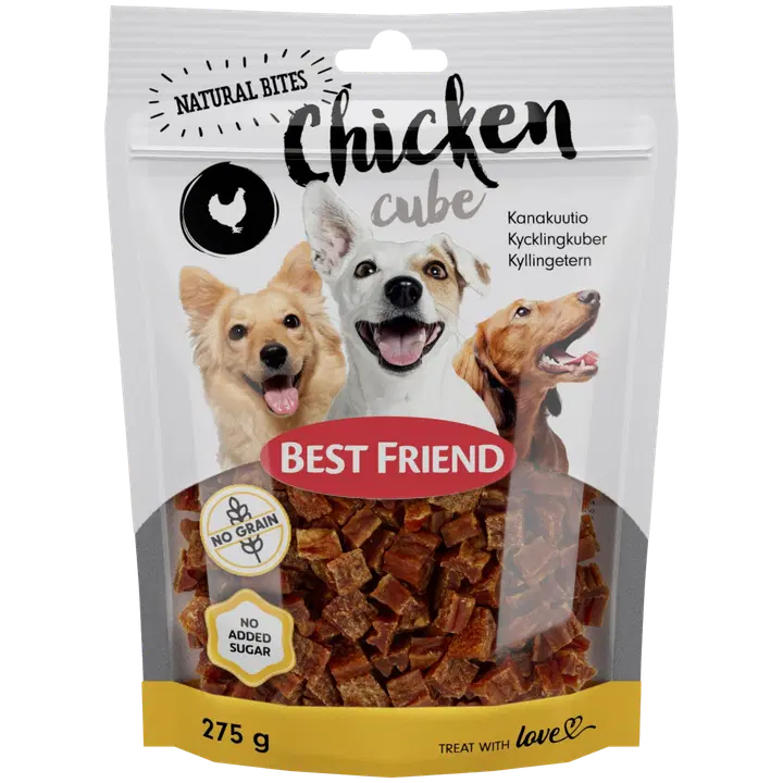 Best Friend Natural Bites kanakuutio 275g