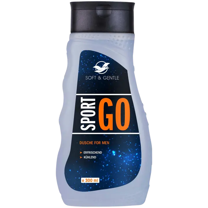 Dušigeel meestele Sportgo Soft ja Gentle 300ml