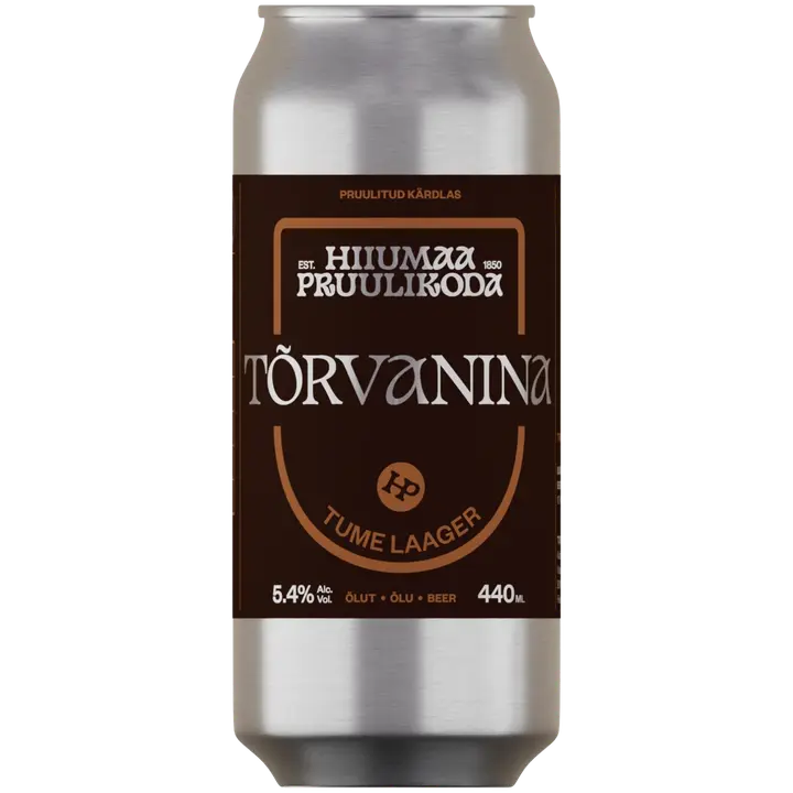 Hiiumaa Pruulikoda Tõrvanina õlu 5,4%vol 440 ml