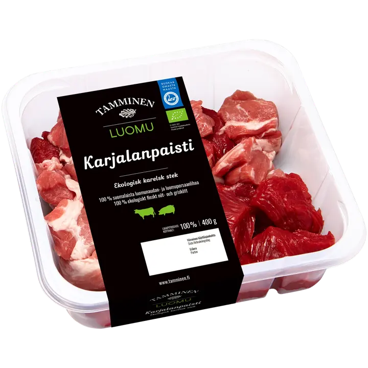Tamminen luomu karjalanpaisti 400g