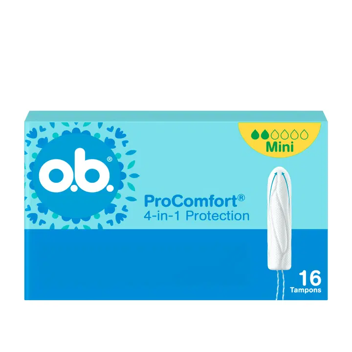 O.B. Pro Comfort Mini tampoonid 16tk