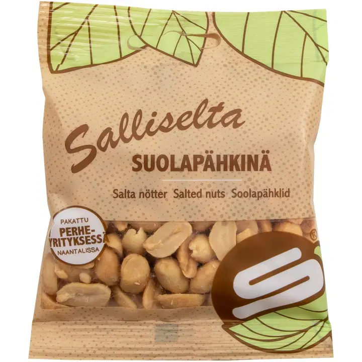 Salliselta Suolapähkinä 50g