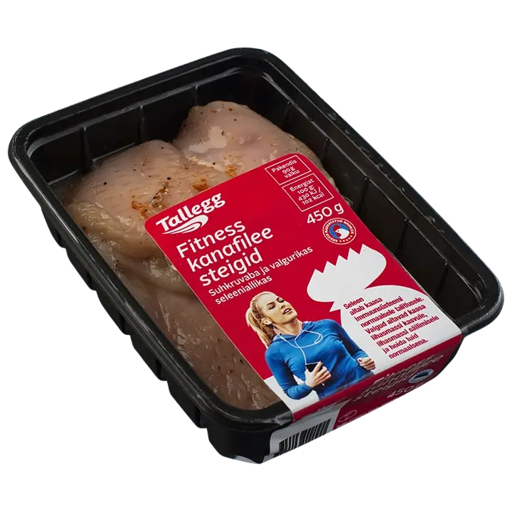 Fitness kanafilee steigid 450 g