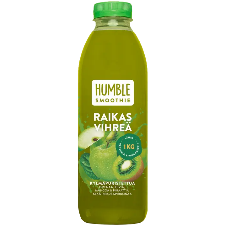 HUMBLE Raikas Smoothie 750ml Viher