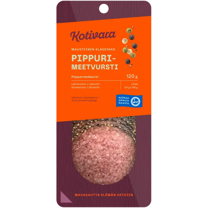 Kotivara Pippurimeetvursti 120 g
