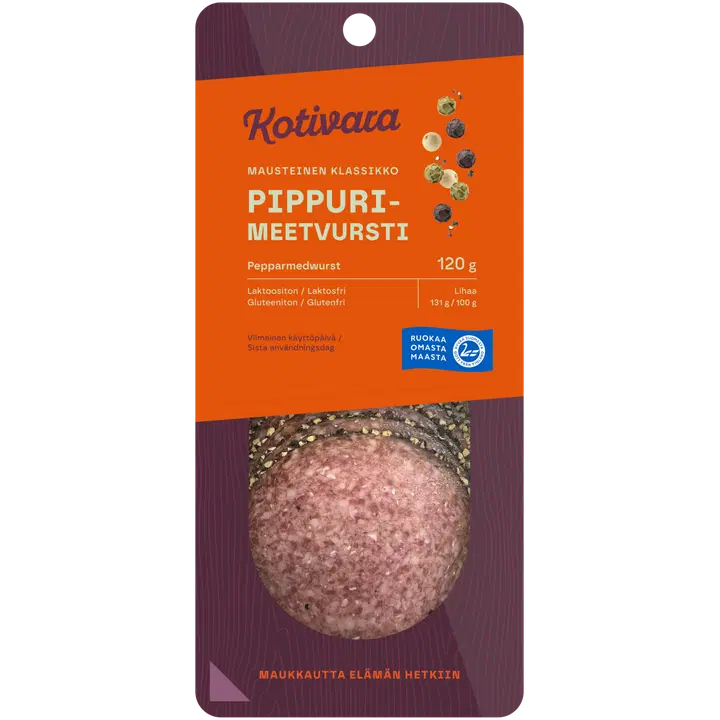 Kotivara Pippurimeetvursti 120 g