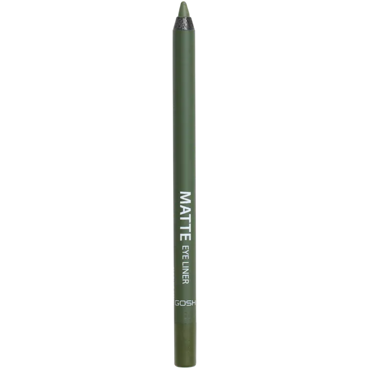 Gosh Matte Eye Liner 018 Olive Green -silmänrajauskynä 1,2g