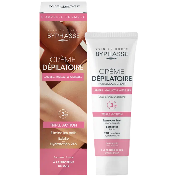 Depilatsioonikreem Byphasse siidiekstrakt 125ml