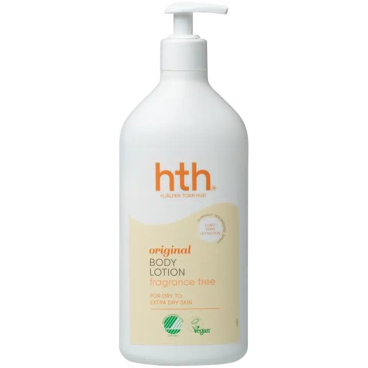 HTH Original Body Lotion fragrance free for dry to extra dry skin vartalovoide 400ml