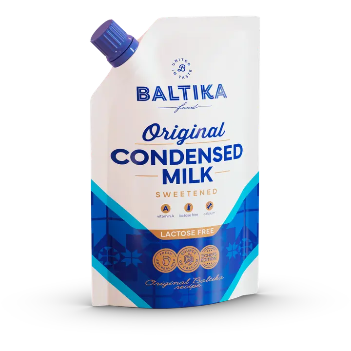 Baltika Kondenspiim magustatud, laktoosivaba, 290g
