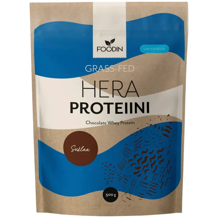 Foodin Grass-fed Heraproteiini suklaa 500g