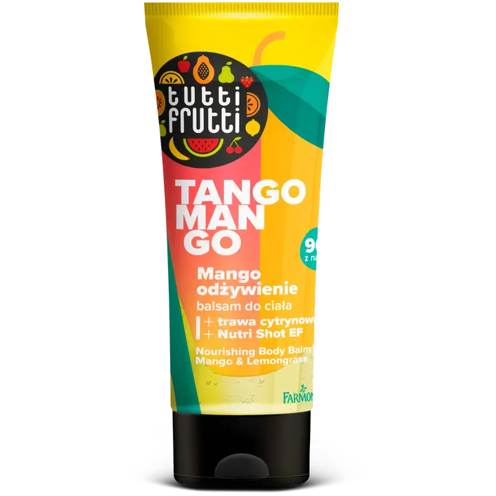 Tutti Frutti ravitseva vartalovoide Mango ja sitruunaruoho 200 ml