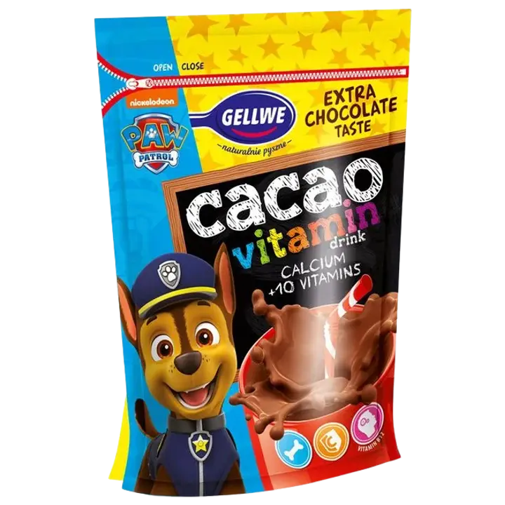 Gellwe kakaojoogipulber Paw Patrol ,150g