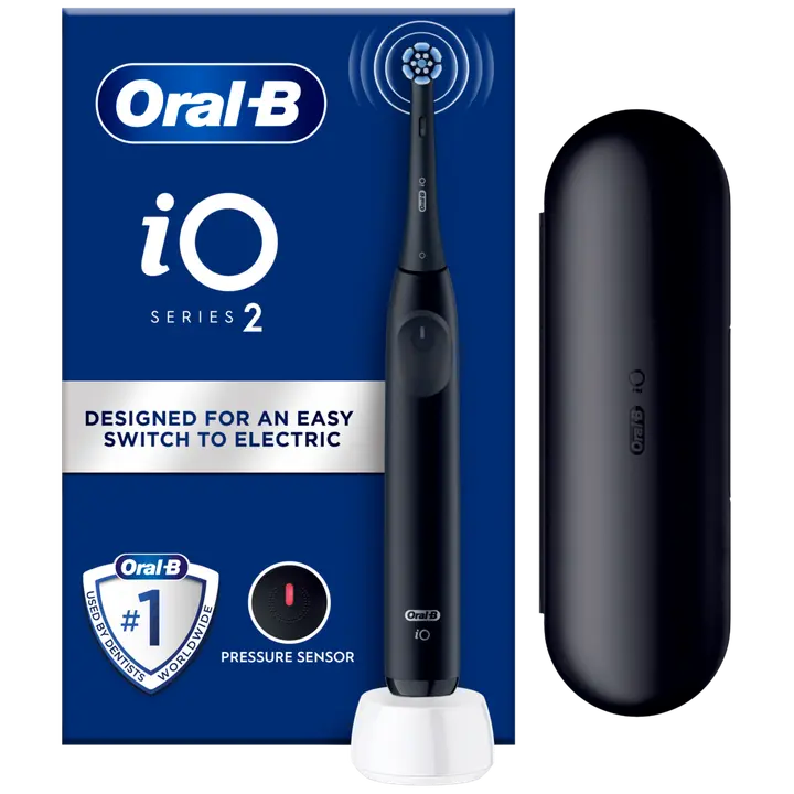 Oral-B Sähköhammasharja iO2 Musta + matkakotelo