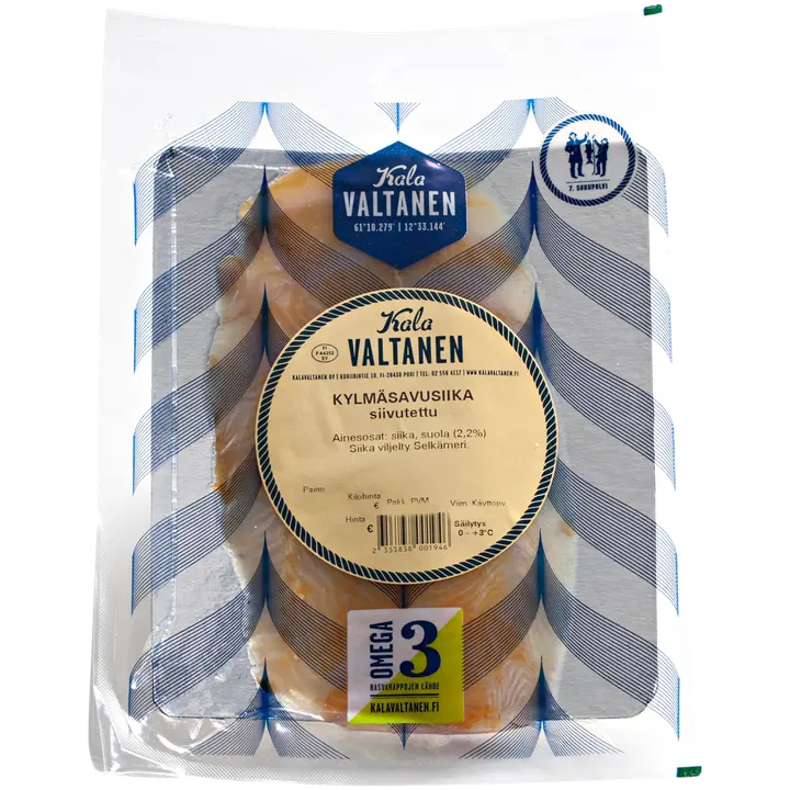 KalaValtanen kylmäsavu siikasiivu n. 150g