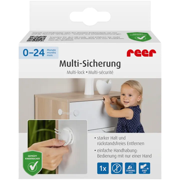 Lapselukk ReeR, valge