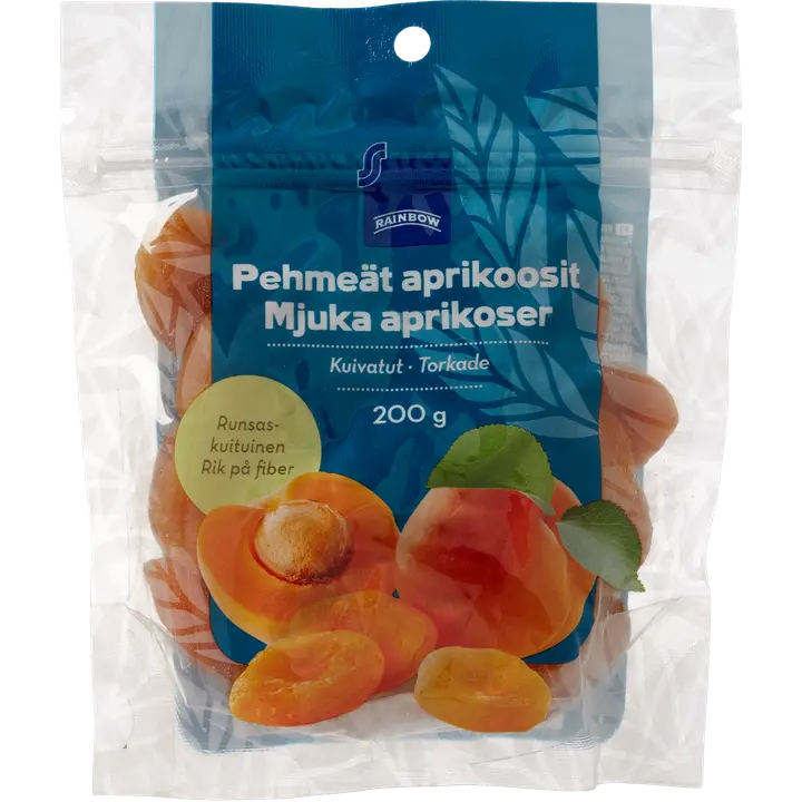 Rainbow pehmed aprikoosid 200 g