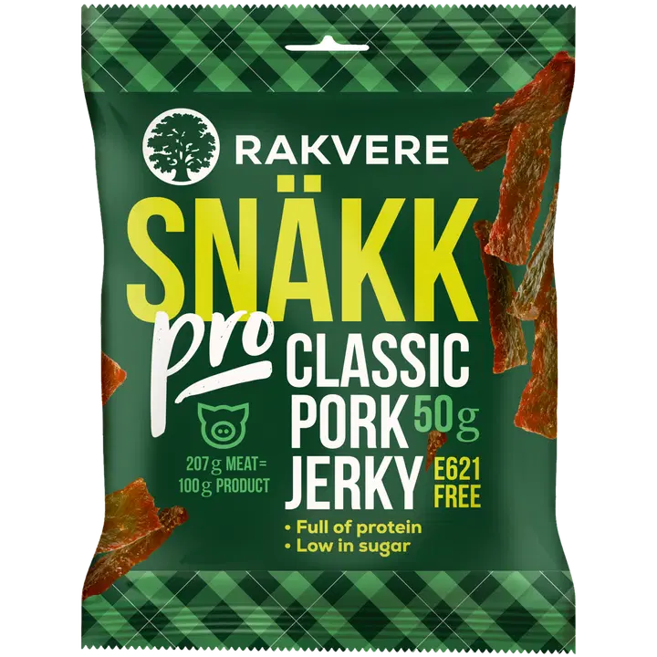 Rakvere SNÄKK pro klassikaline pork jerky 50 g