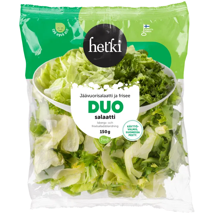 Hetki Salatisegu Frisee ja jääsalat 150 g