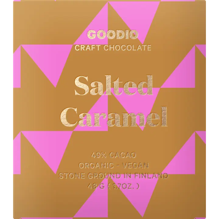Goodio 48g Salted Caramel Chocolate