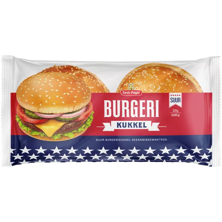 Eesti Pagar Burgerikukkel Seesamiseemnete 320 G