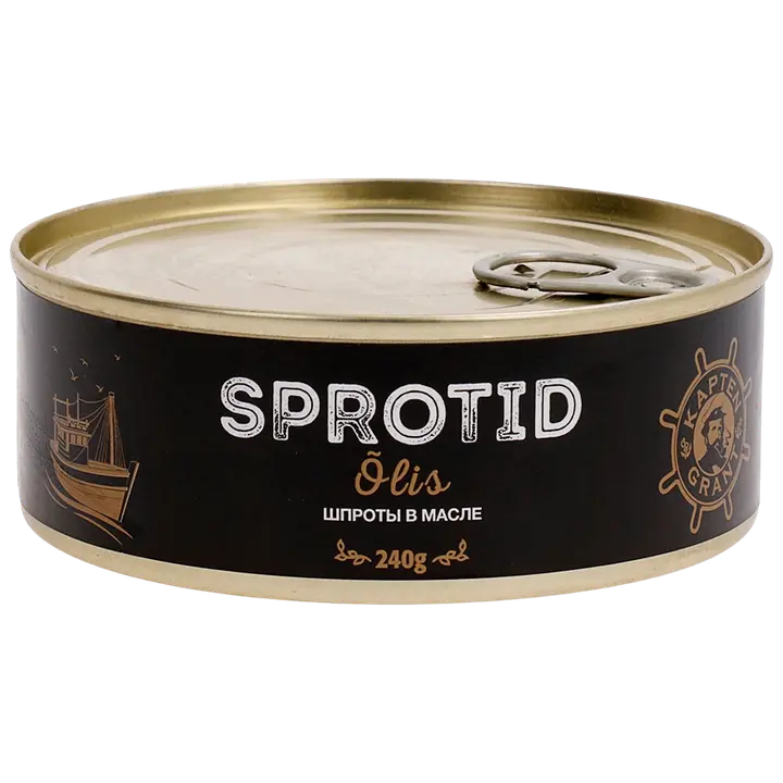 Kapten Grant sprotid õlis 240g