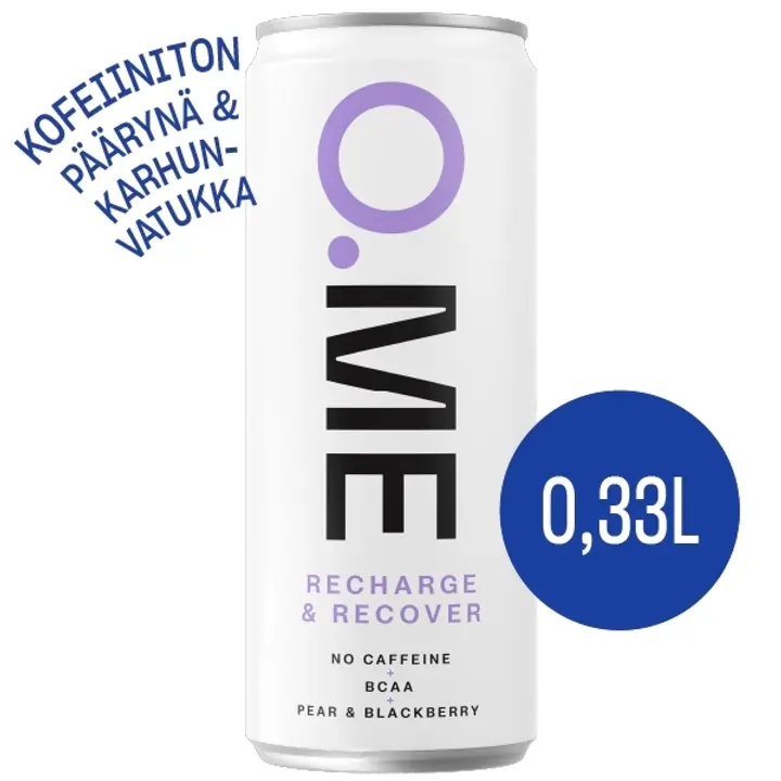 O.ME Recharge & Recover Pear & Blackberry 0,33l