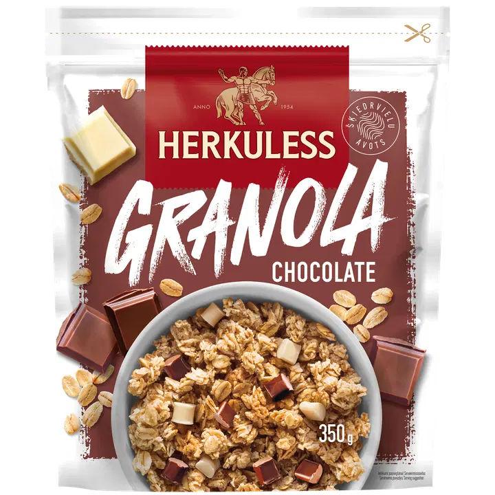 Herkuless granola 3-šokolaadi müsli 350g