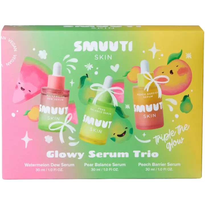 Smuuti Skin Glowy Serum Trio- setti
