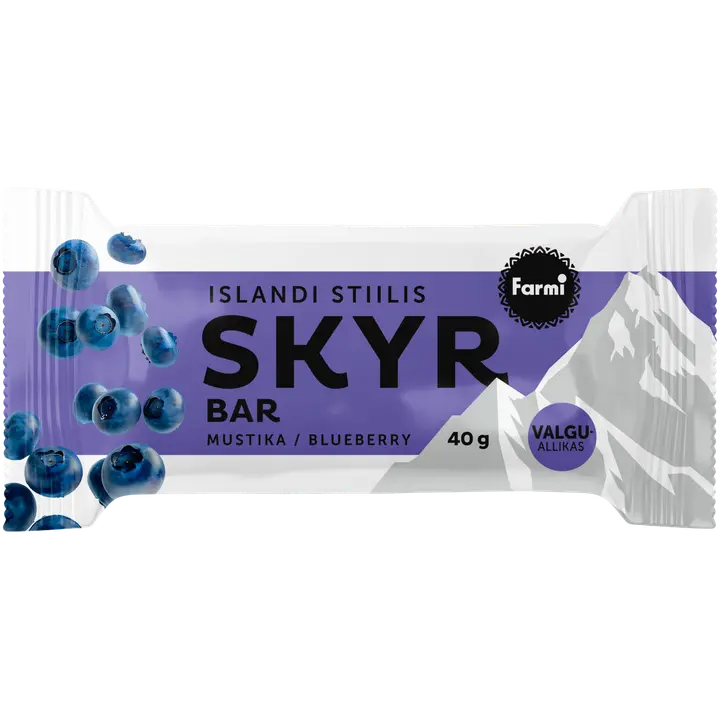 Farmi Skyr mustikadessert, 40 g