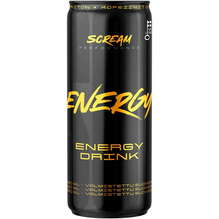 SportLife Foods SCREAM ENERGY 330ml Energiajuoma hiilihapotettu energiajuoma