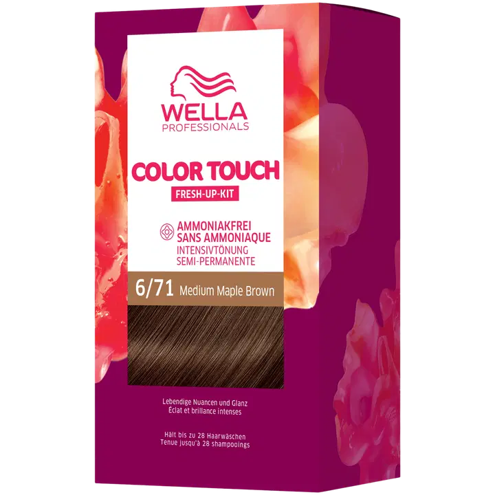 Wella Professionals Color Touch Brown Medium Maple Brown 6/71 kotiväri 130 ml