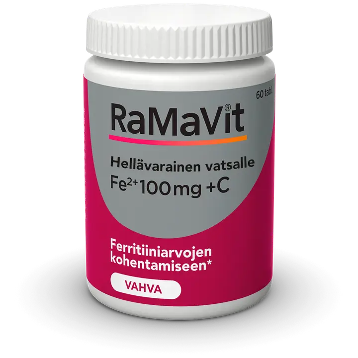 Ramavit Rauta 100 mg 60 tablettiä
