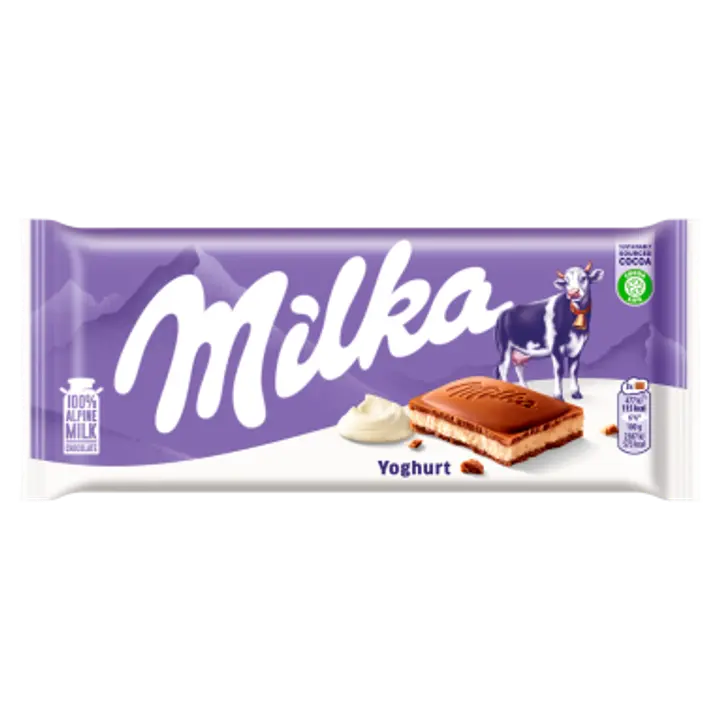 Milka piimašokolaad jogurt 100g