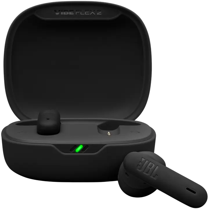 Nööpkõrvaklapid JBL Vibe Flex 2 must