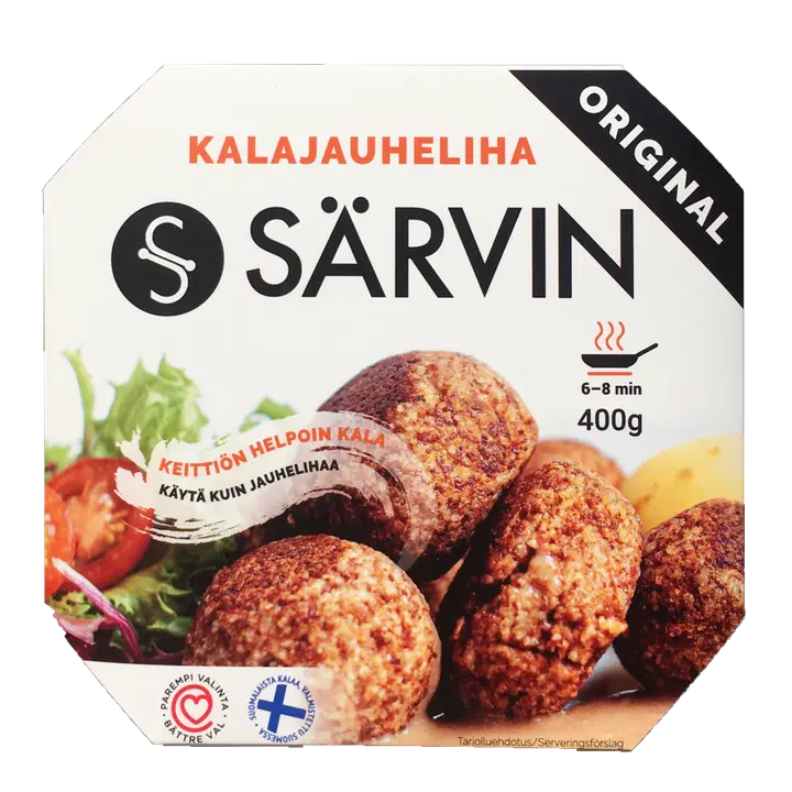 SÄRVIN 400g Original kalajauheliha