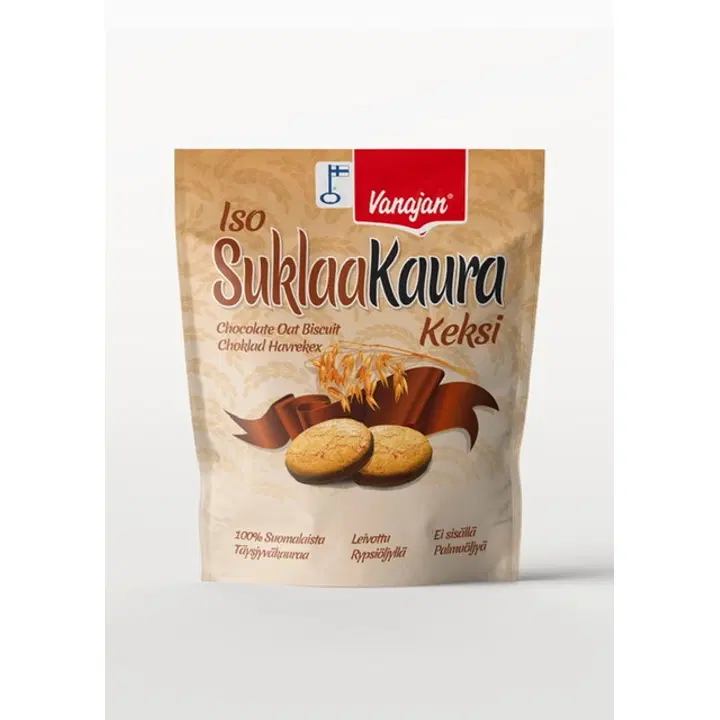 Vanajan Iso Suklaakaurakeksi 200g