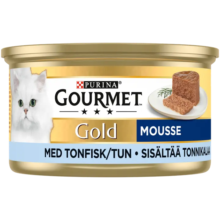 Gourmet 85g Gold Tonnikala Mousse kissanruoka