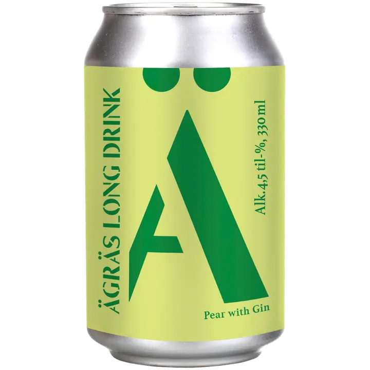 Ägräs Long drink Pear with gin 4,5% 33cl tölkki