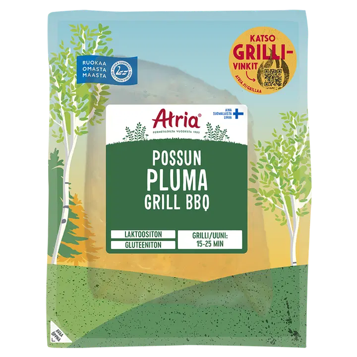 Atria possun pluma grill BBQ n350g