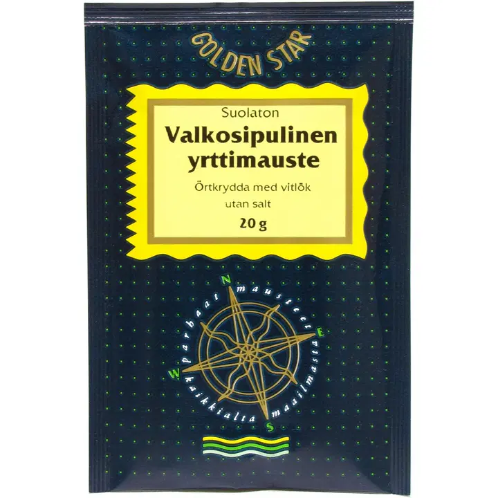 Golden Star valkosipulinen yrttimauste 20g
